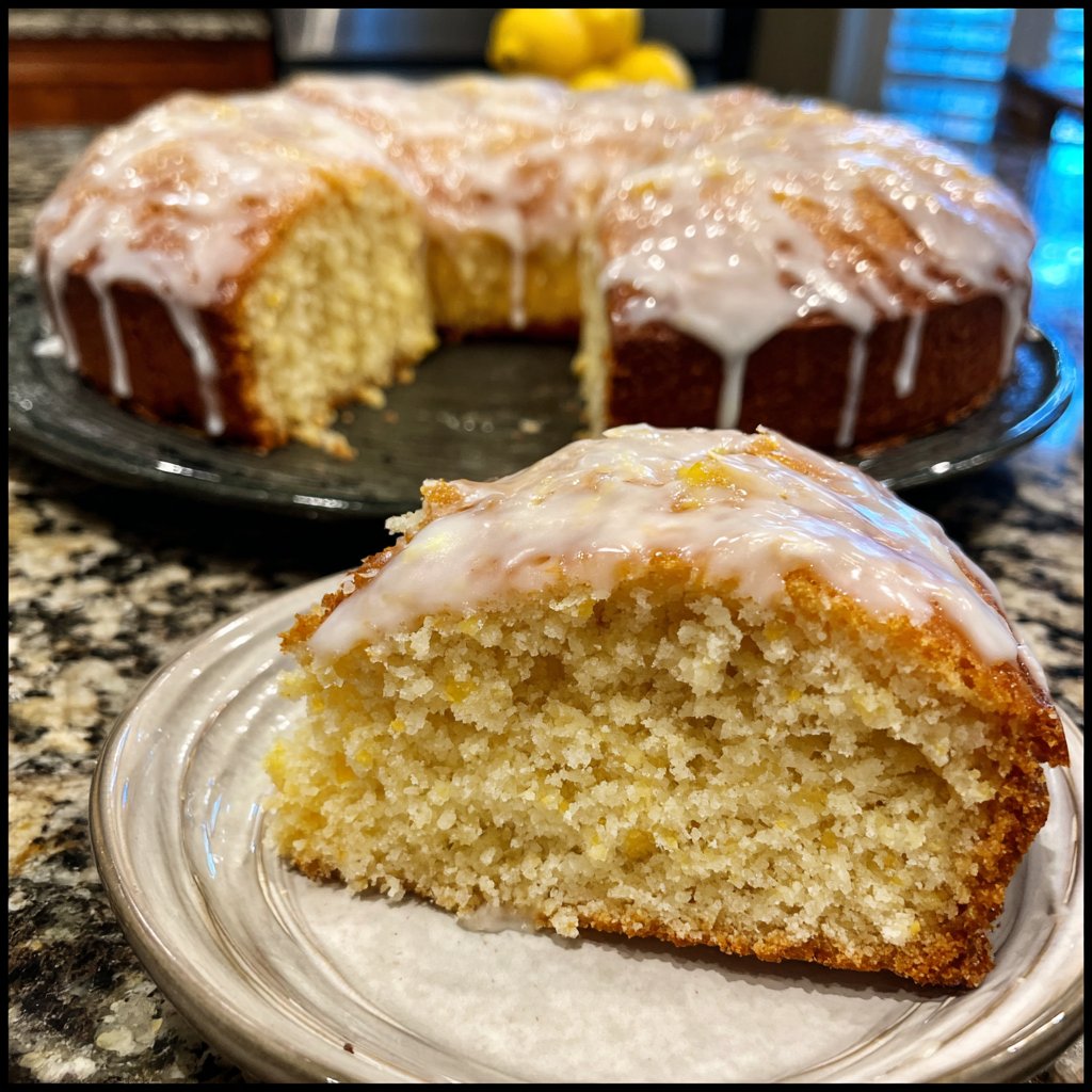 Zitronenkuchen mit Kokosmehl