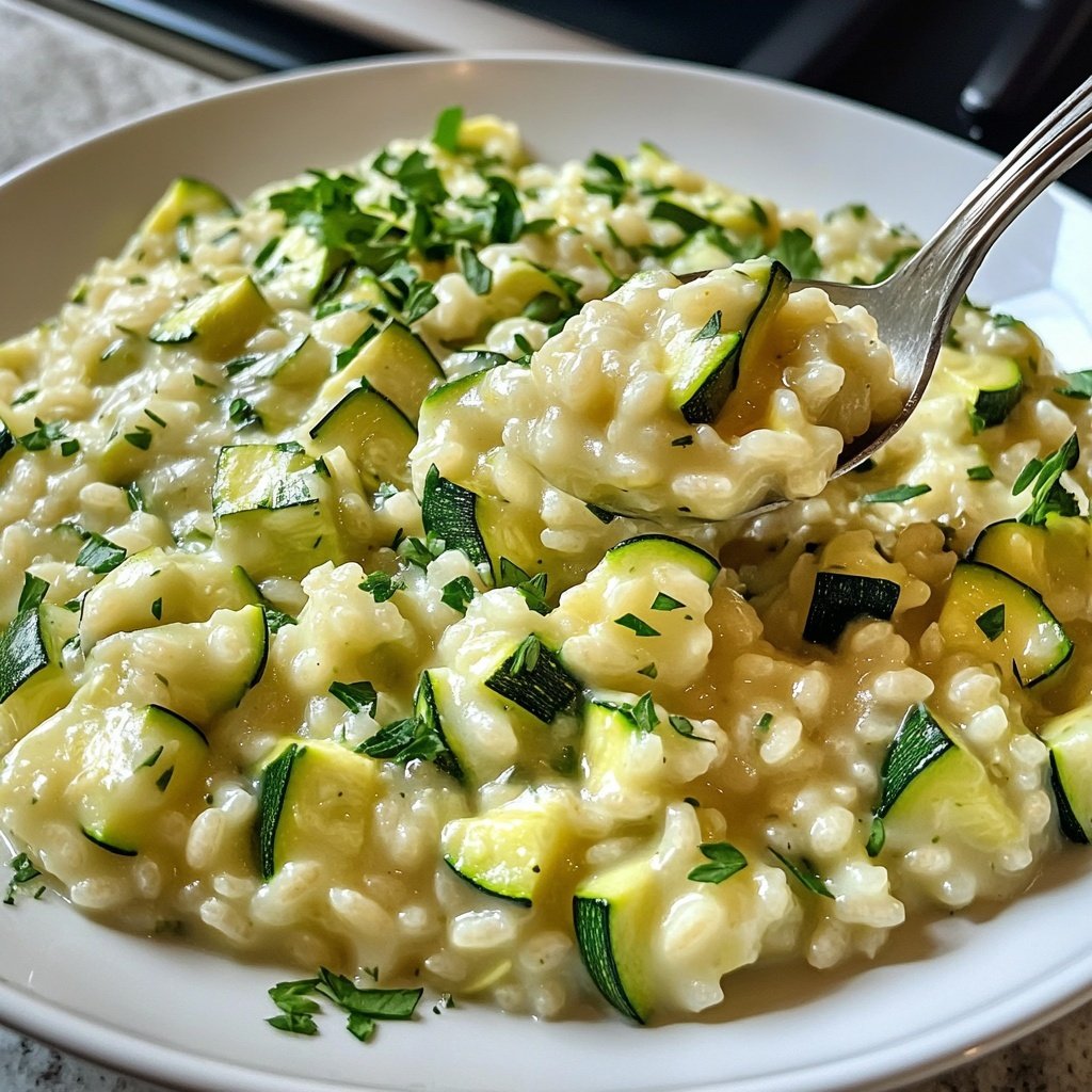 Risotto mit Zucchini