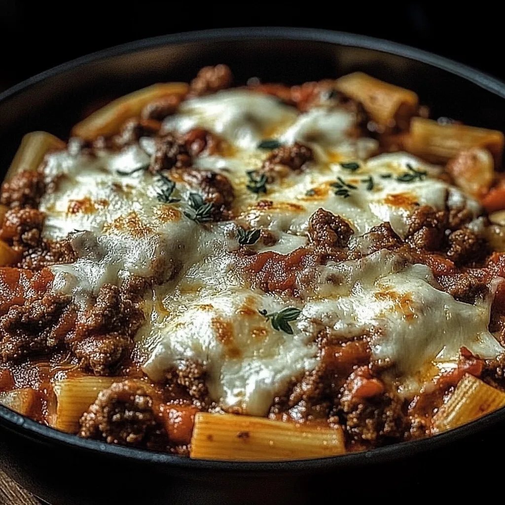 Griechischer Nudelauflauf