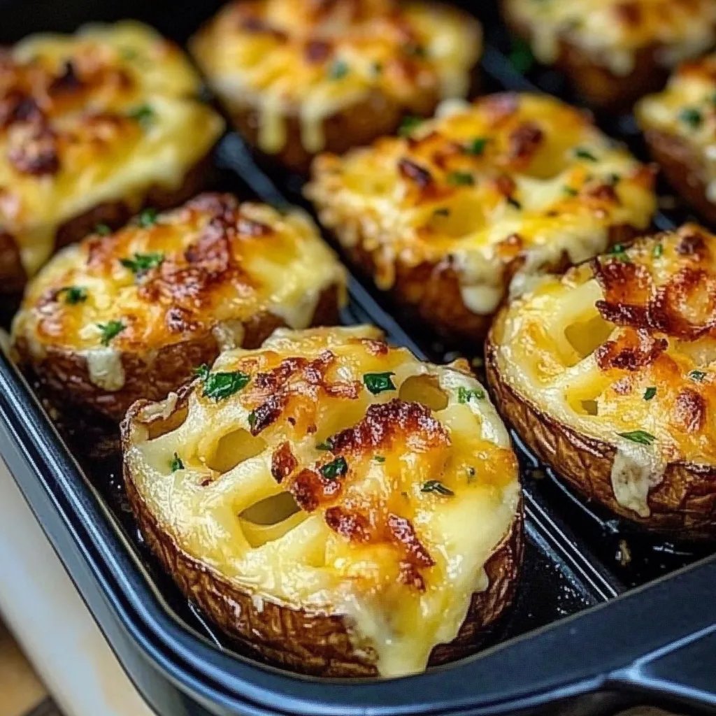 Gebackene Käse-Kartoffeln