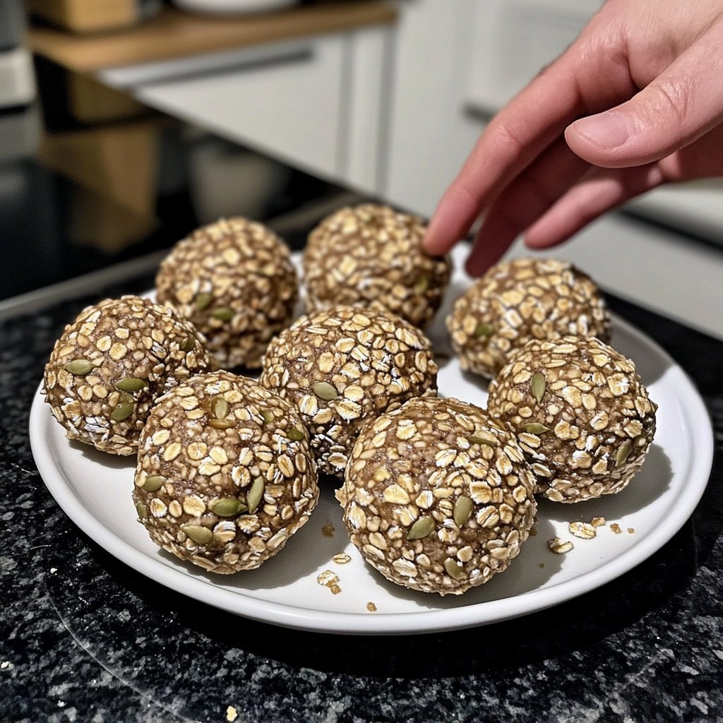 Protein Bällchen ohne Ofen