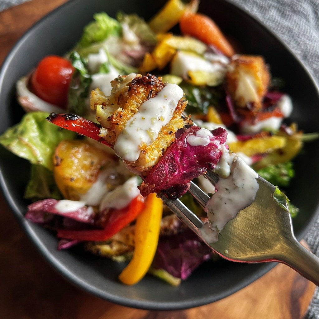 Salat Zum Grillen Mit Joghurtdressing