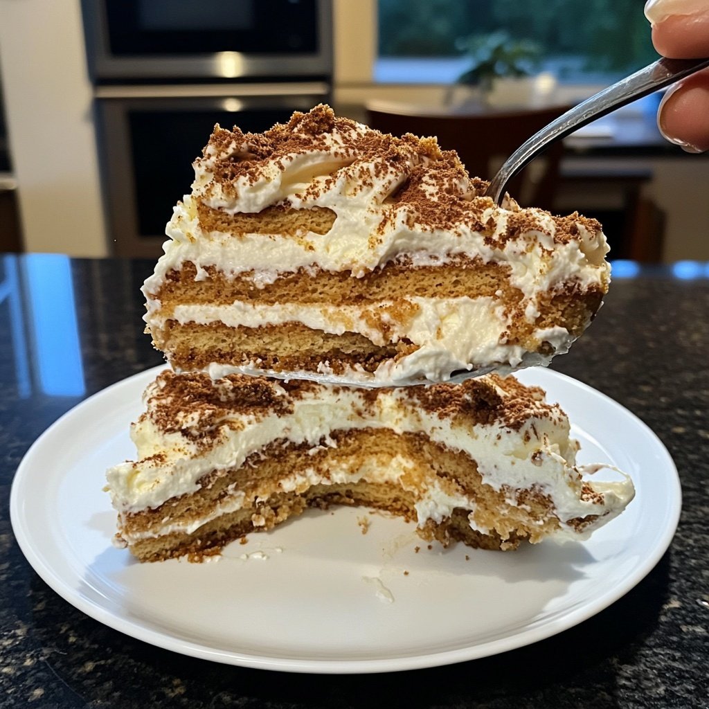 Bratapfel Spekulatius Tiramisu