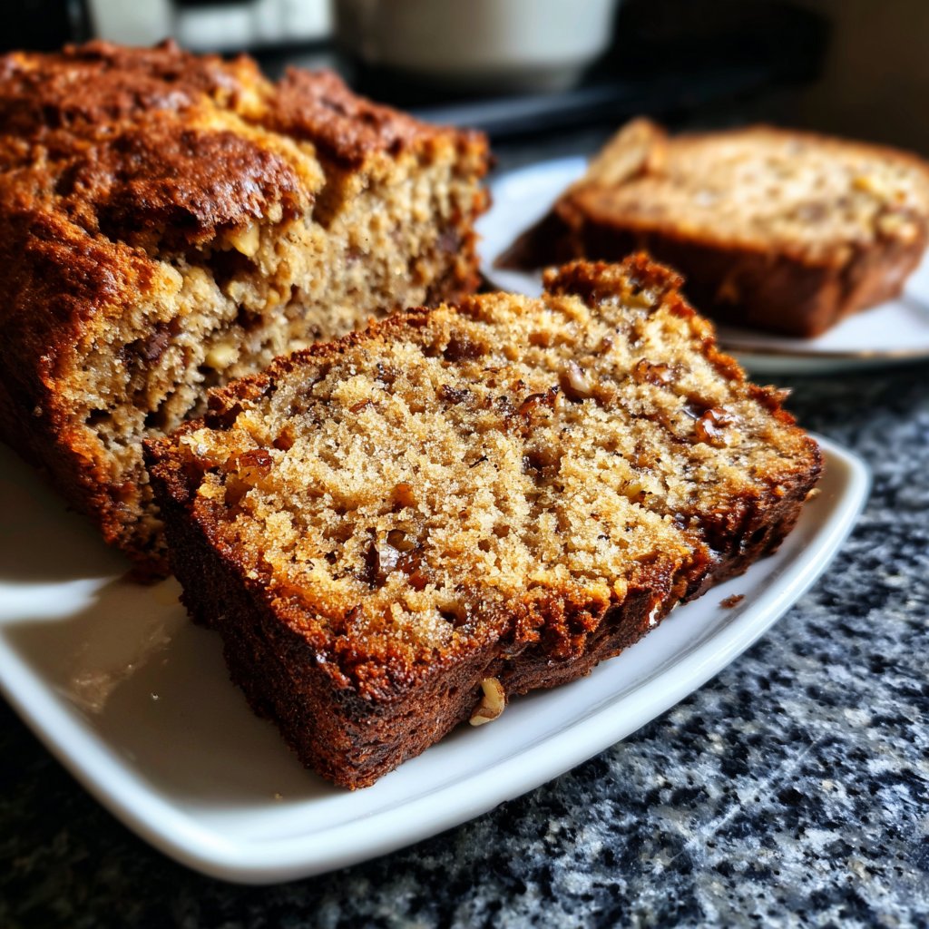 Bananenbrot ohne Mixer
