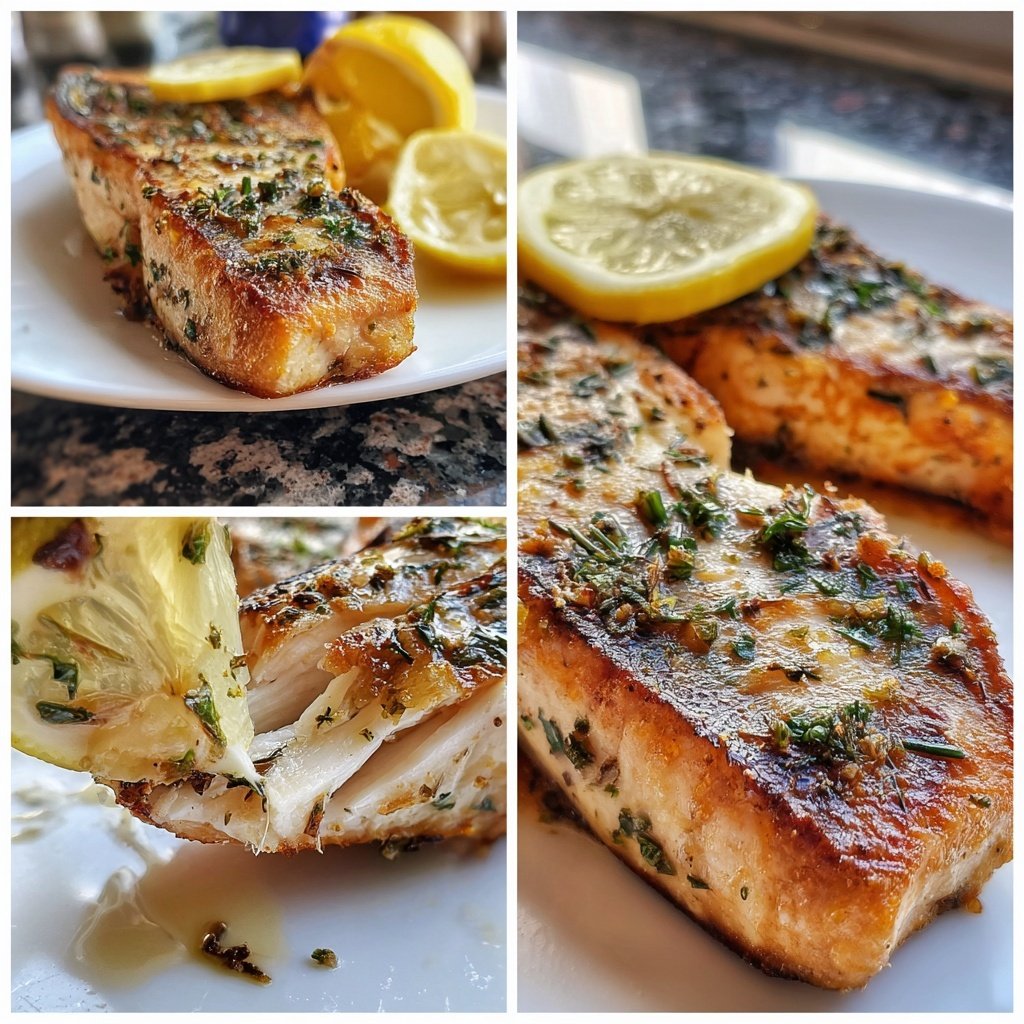 Gesund & Leicht Zitronen-Gegrillter Fisch