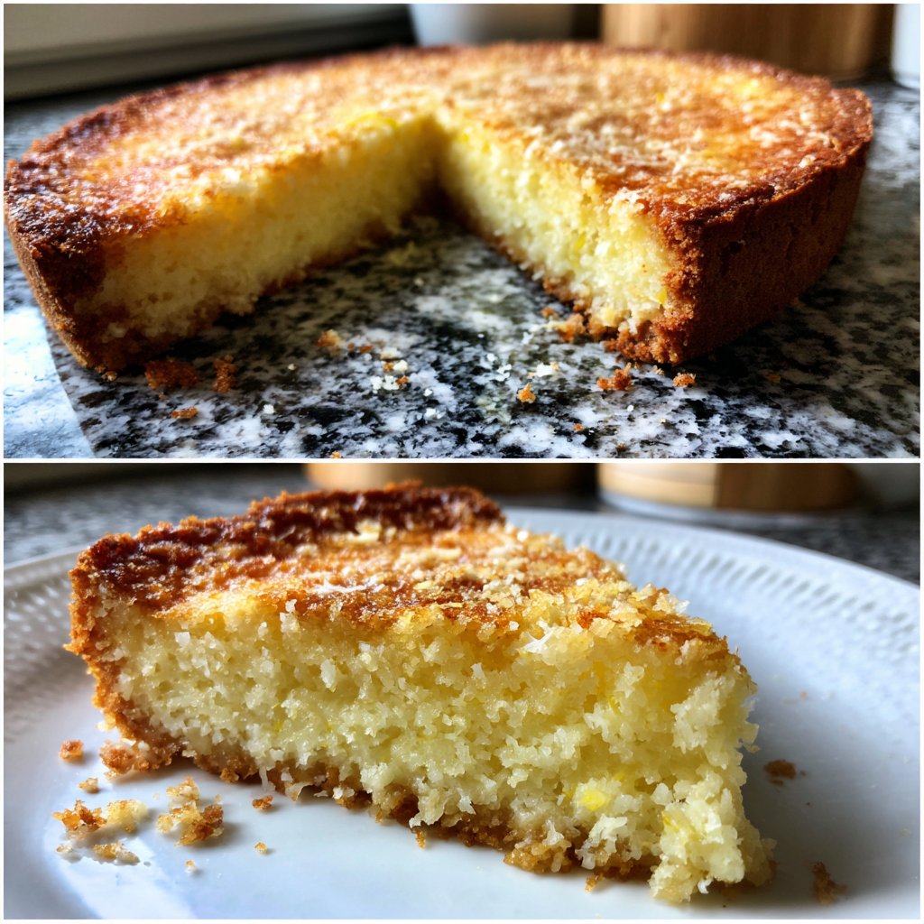 Käsekuchen mit Vanille und Zitrone