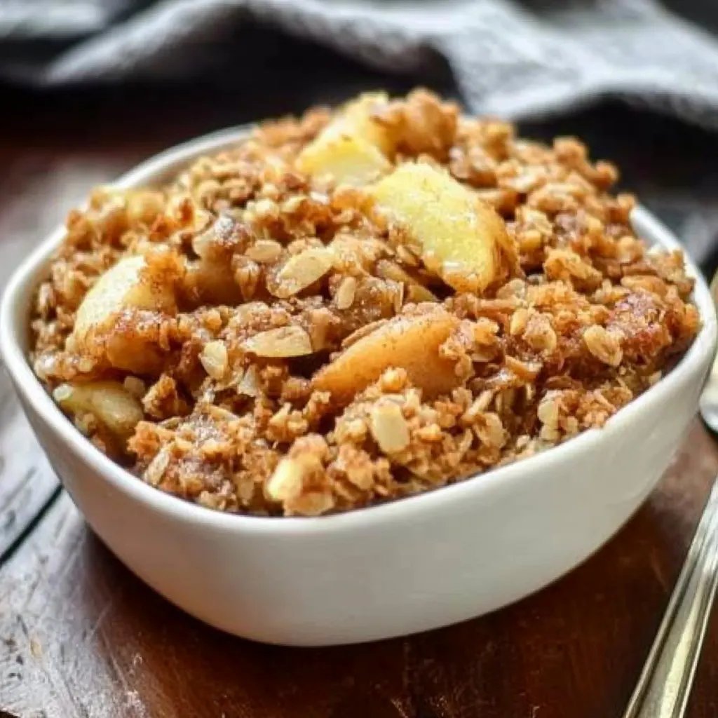 Veganer Apfelstreusel