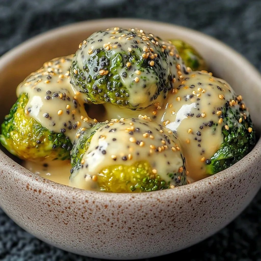 Rosenkohl in Frischkäse-Senfsauce