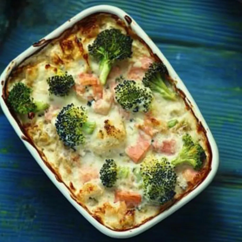 Brokkoli Blumenkohl Gratin