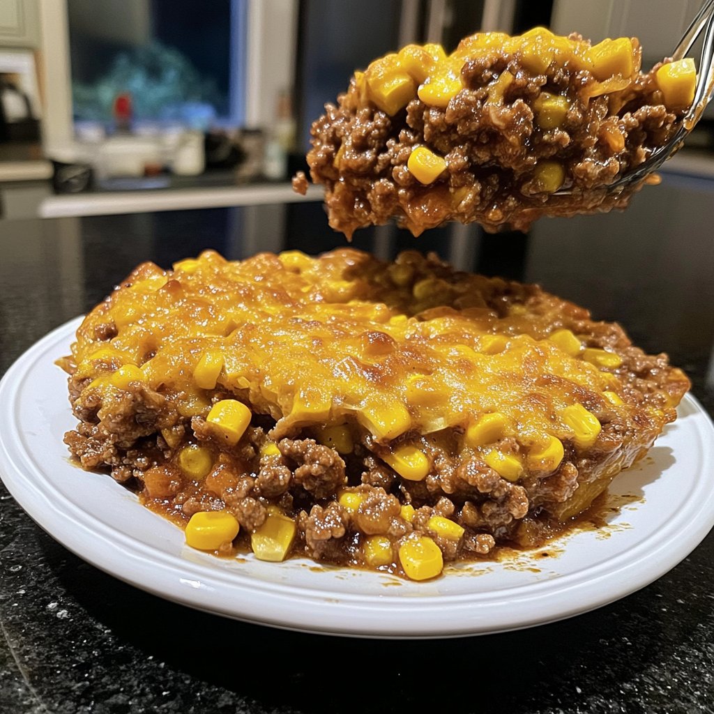 Hackfleisch Mais Pfanne