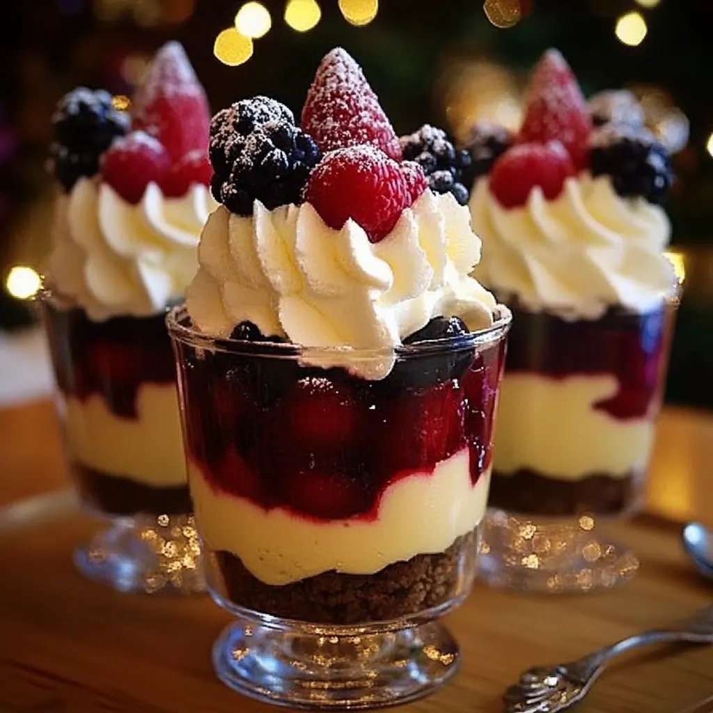 Mini Christmas Trifles