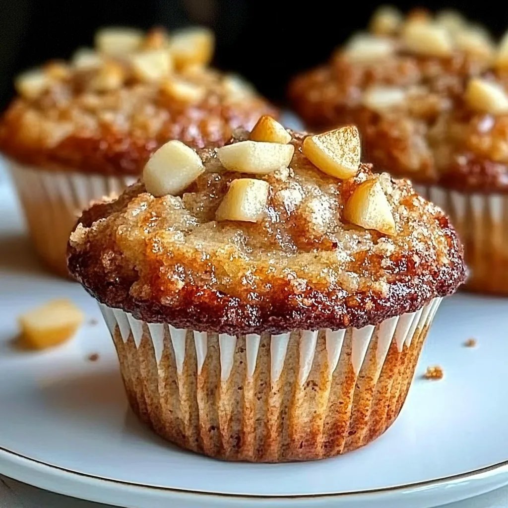 Apfel-Zimt-Muffins mit griechischem Joghurt