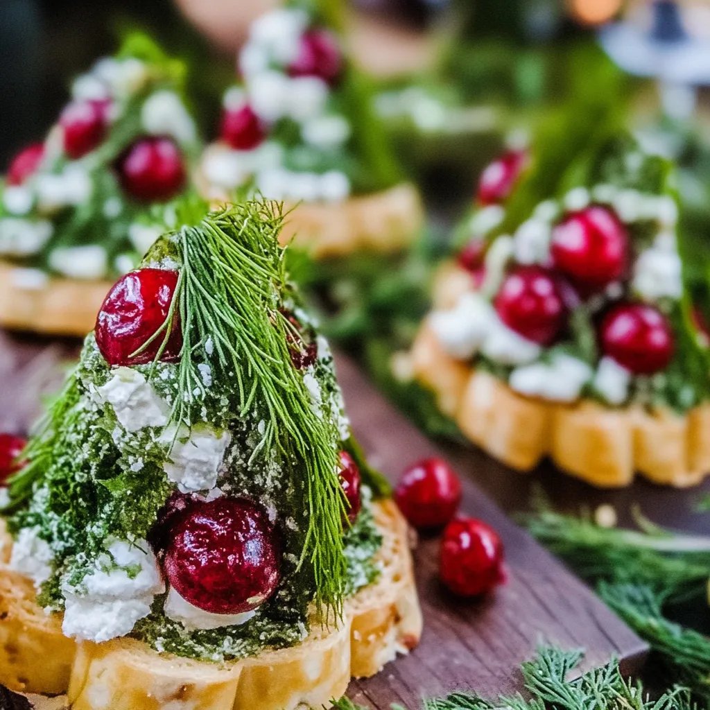 Frischkäse-Weihnachtsbaum