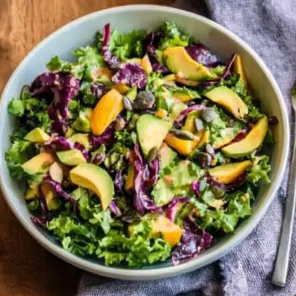 Grünkohl-Rosenkohl-Salat