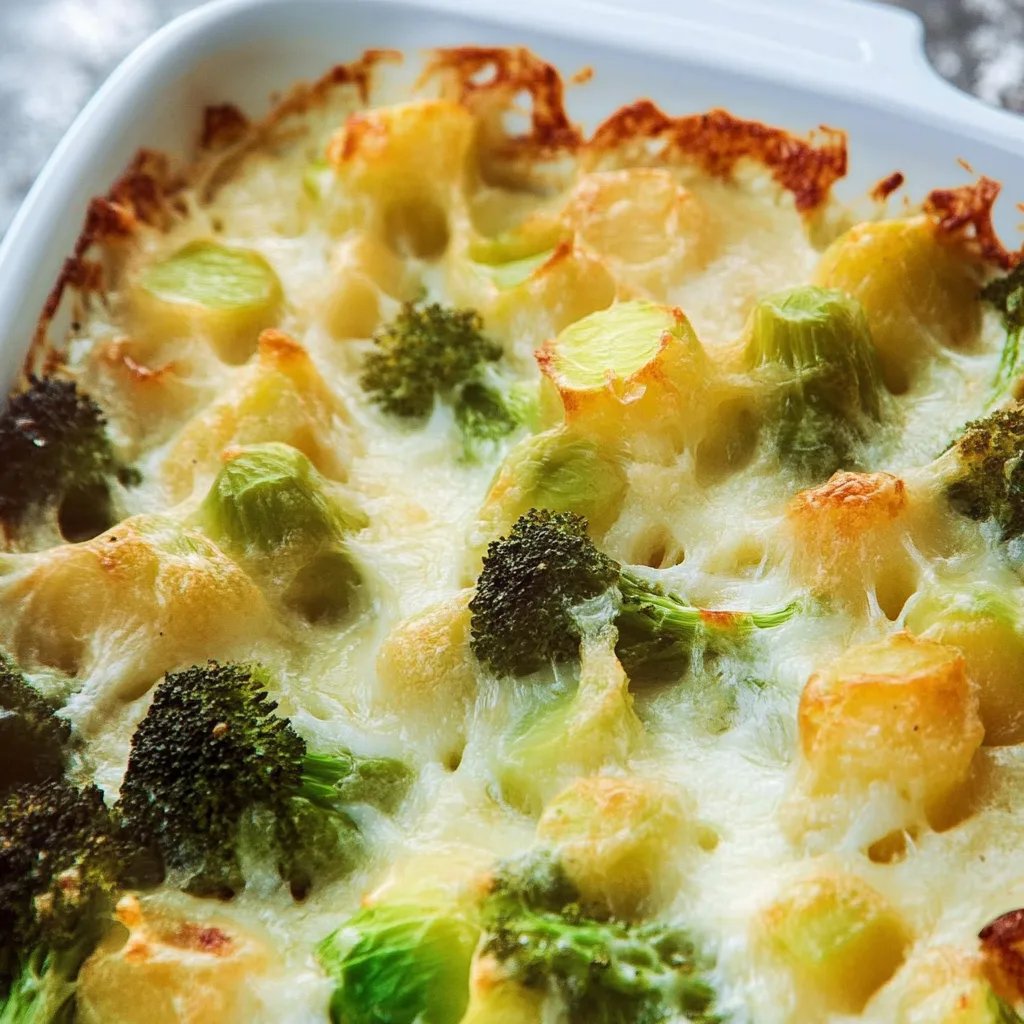 Rosenkohl-Kartoffel-Auflauf