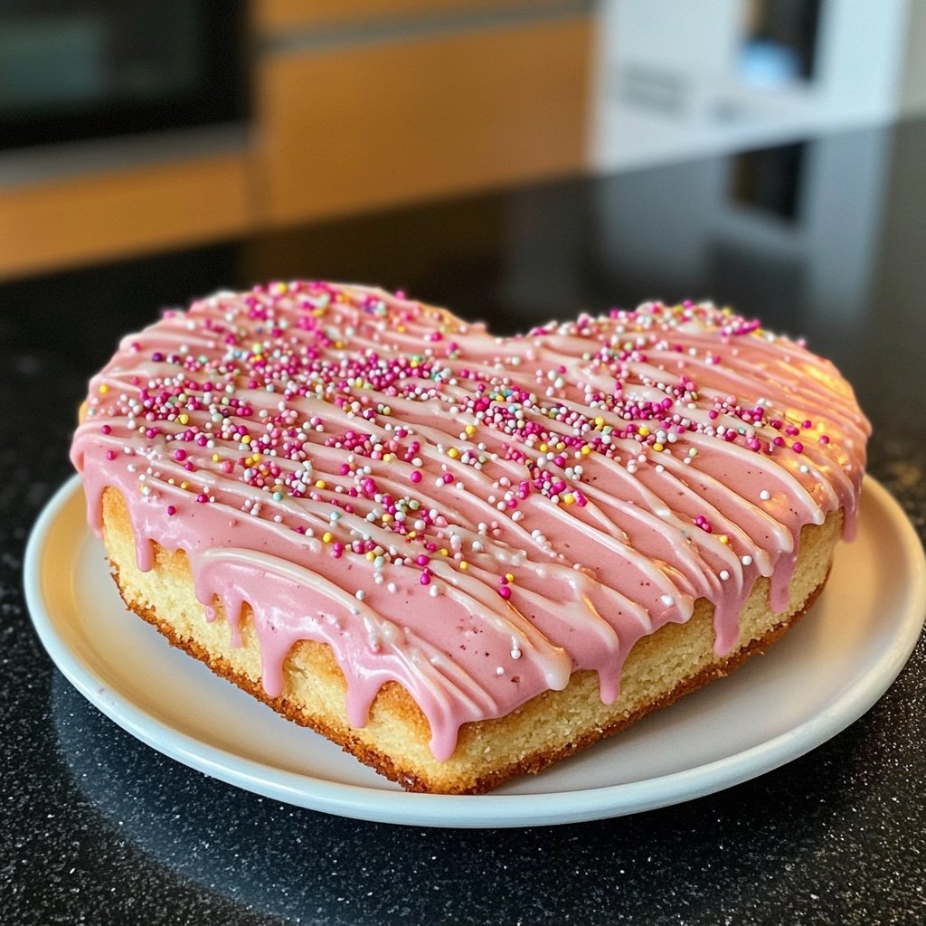 Herzkuchen zum Valentinstag