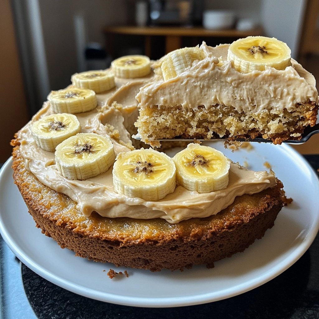 Bananenkuchen mit Frischkäse Frosting